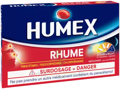 Humex Rhume Comprimés Et Gélules Plq/16 à Annecy