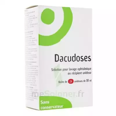 Dacudoses Solution Pour Lavement Ophtalmologique 24unid/10ml à Annecy