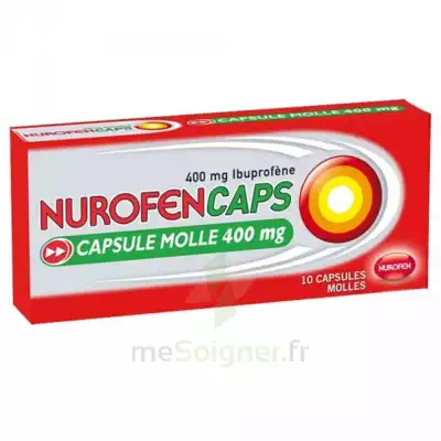 Nurofencaps 400 Mg Caps Molle Plq/10 à Annecy