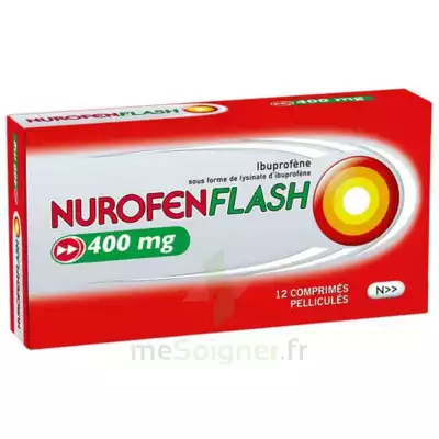 Nurofenflash 400 Mg Comprimés Pelliculés Plq/12 à Annecy