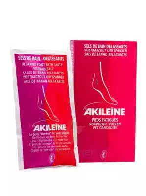 Akileine Soins Rouges Sels De Bain DÉlassant 2sach/150g à Annecy