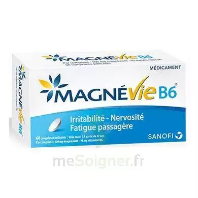Magnevie B6 100 Mg/10 Mg Comprimés Pelliculés Plaq/60 à Annecy